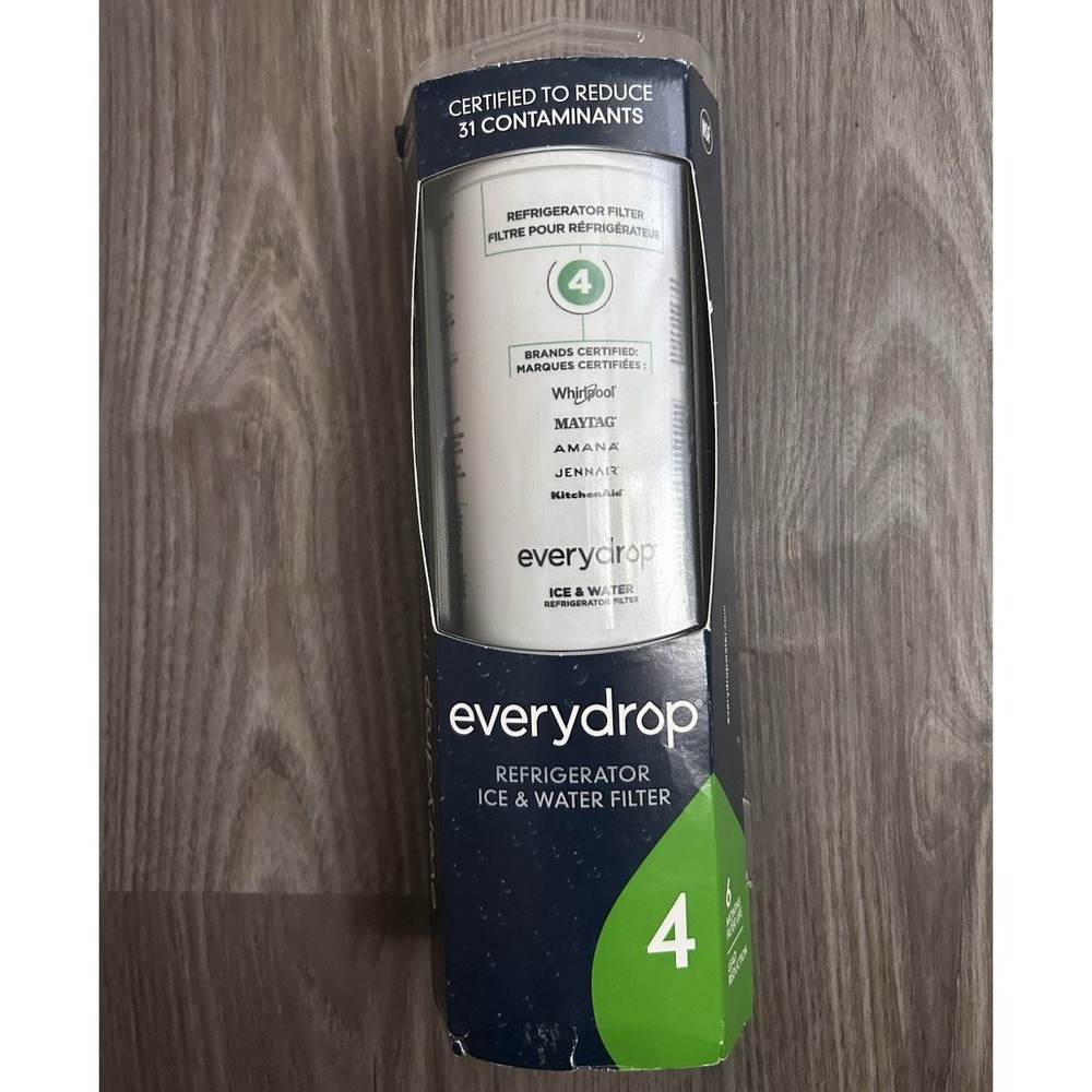 everydrop Filter 4 EDR4RXD1 Refrigerator Water Filter, 200 gal, NSF Rated